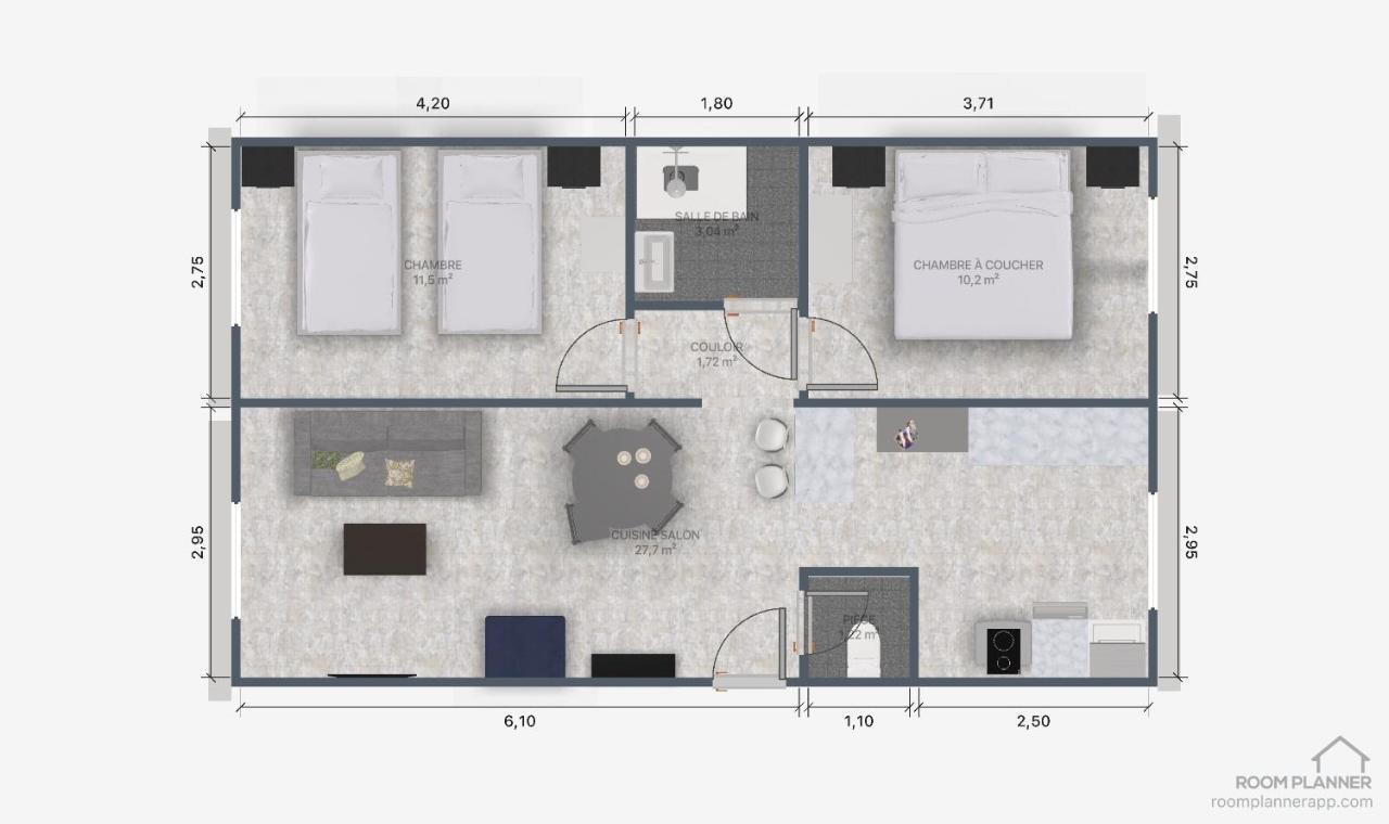 Appartement Breil Sur Roya Centre Exteriér fotografie